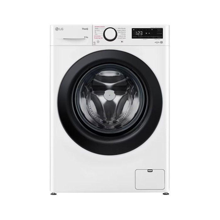 Lave-Linge LG F2WR5S8S6W – 8 kg, 1200 rpm, Classe A, Programme Vapeur - vue 7