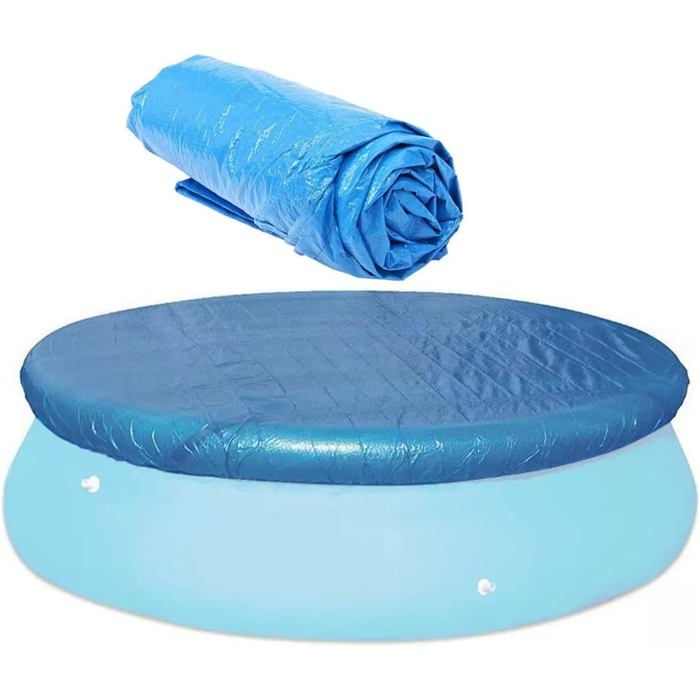 Bâche solaire ronde pour piscine gonflable – 183 cm (6 pieds) – protection pour piscine hors sol