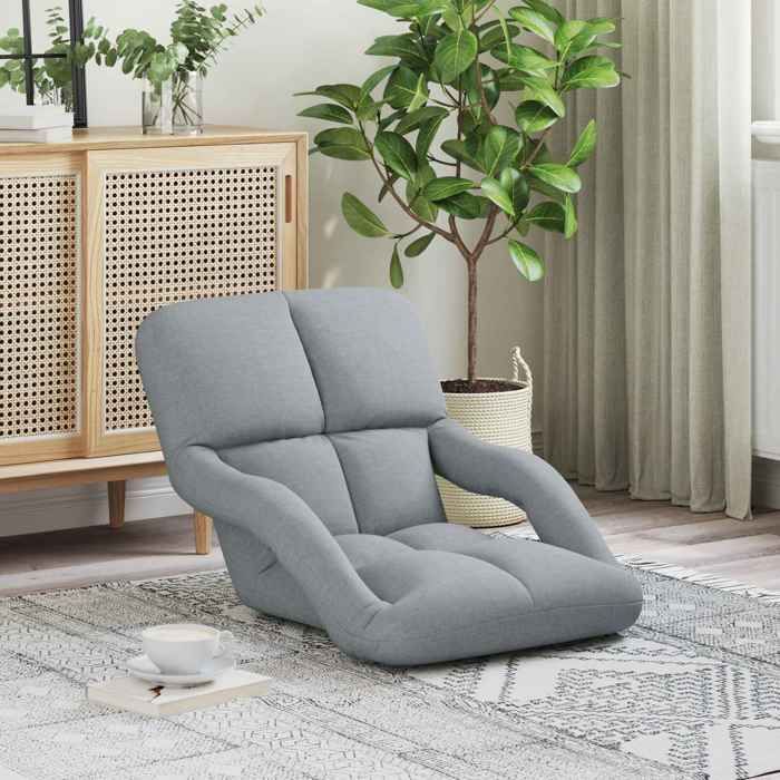 Chaise intérieure moderne vidaXL Fauteuil de sol réglable avec accoudoir(7590）