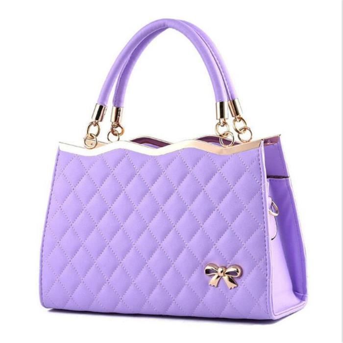 Sac femme violet clearance