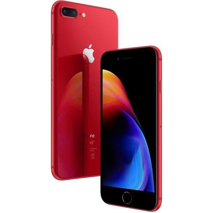 APPLE Iphone 8 Plus 256Go Rouge - Reconditionné - Très bon état