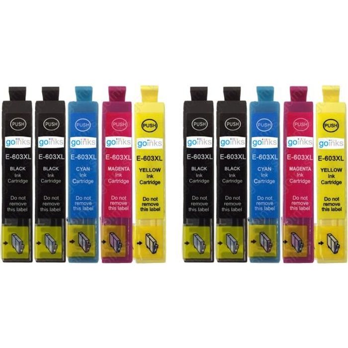 Cartouches D'encre 301 XL Couleur Compatibles HP Deskjet 1010 Et Autres - Non-OEM, Neuf Sous Blister