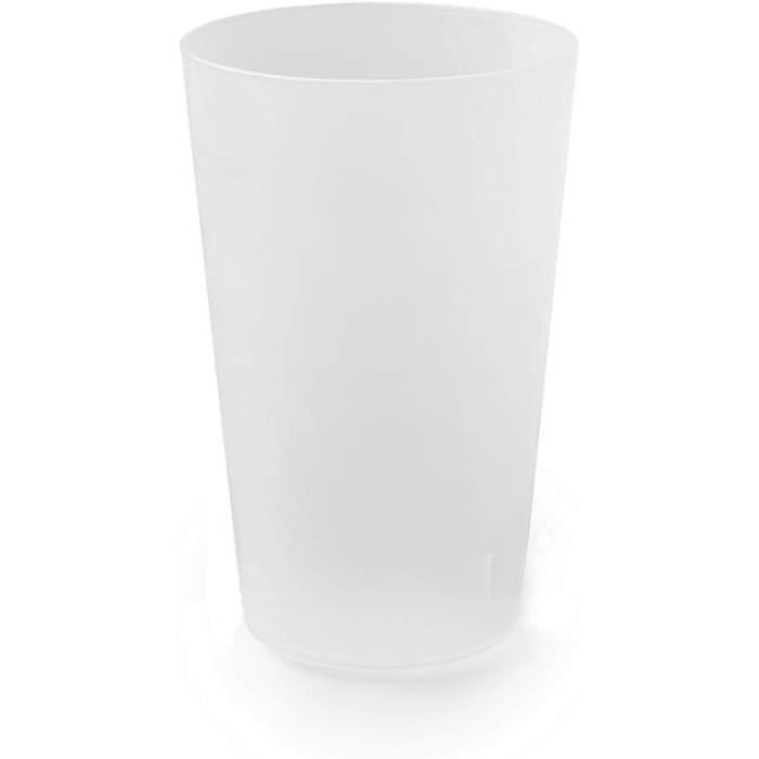 Lot De 50 Gobelets Réutilisables Transparents 20cl - Marque Dart - Neufs