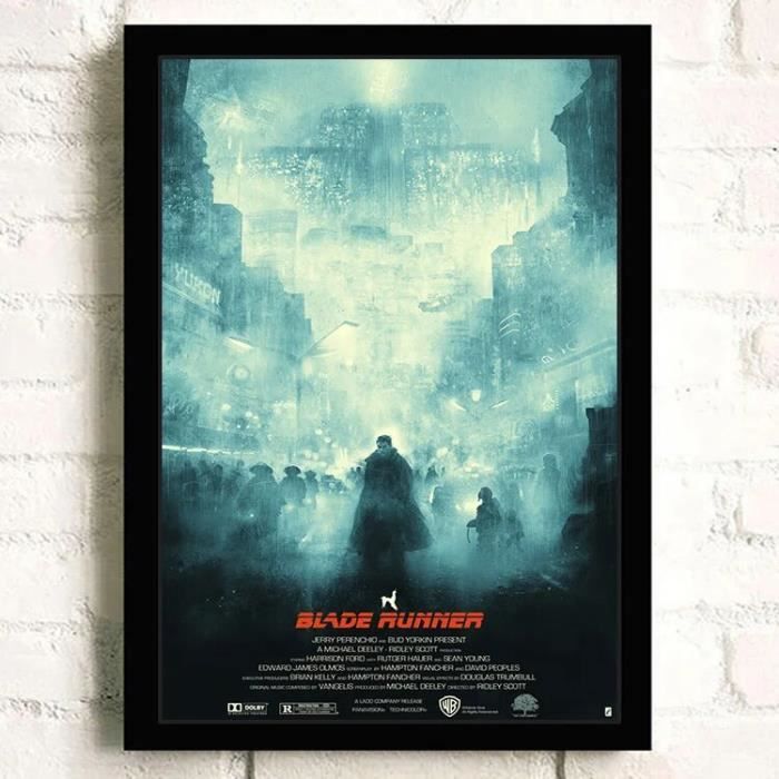 Poster Film 2001 L'Odyssée De L'Espace - Décoration Murale 50x75 Cm - Style Science-Fiction Moderne