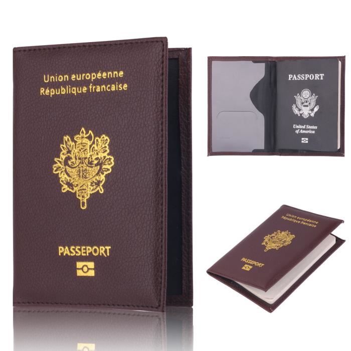 Pois Mignon Ours Animal Détenteur d'un Passeport Titulaire Etui en Cuir Pois Mignon Ours Animal Détenteur d'un Passeport Titulaire Etui en Cuir