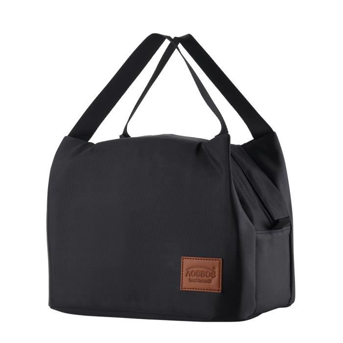 Lunch Bag pour Conservation et Fra/îche de Nourriture Gris Sac de Pique-Nique pour Homme Femme Enfant avec Bandouli/ère Ajustable Lifewit 9L Sac /à D/éjeuner Sac Isotherme /à Double Compartiments