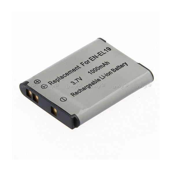 Batteria EN-EL19 Per Nikon - Compatibile Con Coolpix S100, S2500, S2600 E Altri Modelli - Foto 4