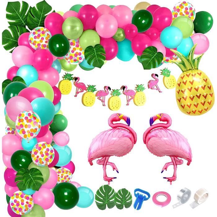 Ballons Anniversaire 1 An Or Rose - Kit Déco Complet Pour Une Fête De Fille Inoubliable !