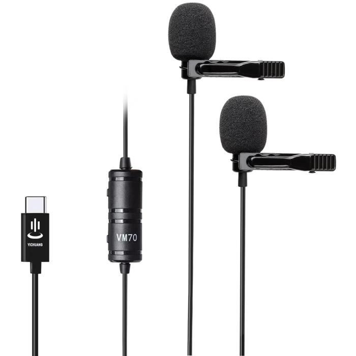 Micro-cravate Sennheiser XS USB-C - Micro Omnidirectionnel Pour Mobile Et PC