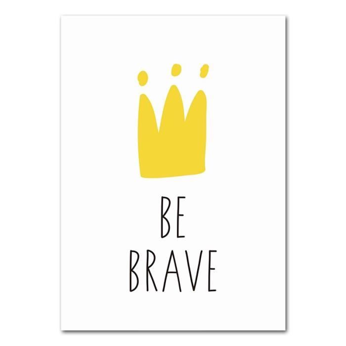 Couronne De Dessin Anime Lion Be Brave Affiche Murale D Art Pour Bebe Impression Sur Toile Decoration Salon Chambre 2e40f64 Cdiscount Maison Couronne De Dessin Anime Lion Be Brave Affiche Murale D Art Pour Bebe Impression Sur Toile Decoration Salon Chambre 2e40f64 Cdiscount Maison