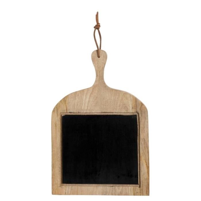Memo Cuisine Ardoise Planche Bois A Suspendre Decoration Retro 48cm Achat Vente Memo Ardoise Murale Cdiscount