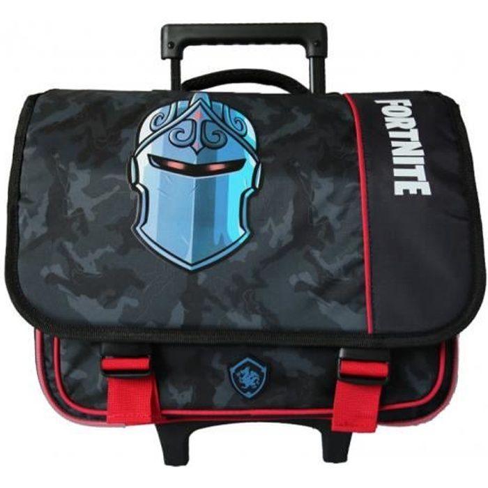 Bagtrotter Cartable A Roulettes 41cm Gris fortnite GRIS Cdiscount Bagagerie Maroquinerie