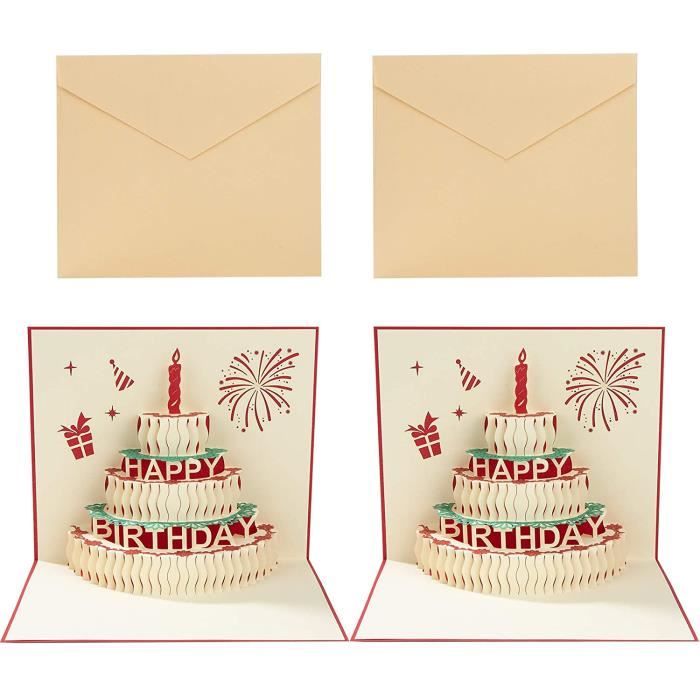 Tuto Carte Pop Up Anniversaire – Créer Des Cartes Pop Up – WVPOX