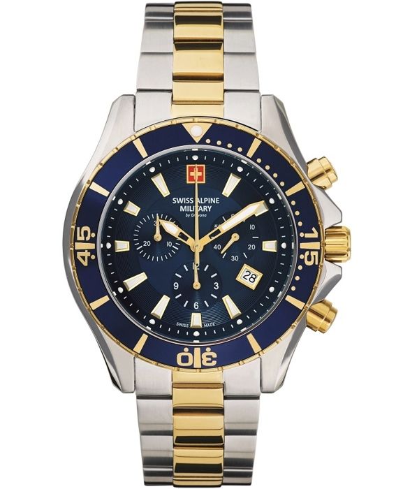 Swiss Alpine Military 7040.9145SAM Montre Hommes Chronographe Swiss Alpine Military 7040.9145SAM Montre Hommes Chronographe