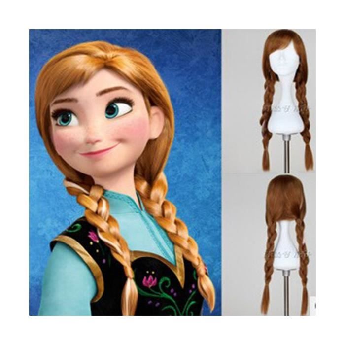 Perruque anna deals et elsa