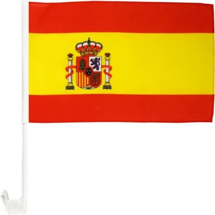 Drapeau Espagne Espagnol 30 X 45 Cm Sur Baguette Avec Attache Pince Voiture Cdiscount Maison Drapeau Espagne Espagnol 30 X 45 Cm Sur Baguette Avec Attache Pince Voiture Cdiscount Maison