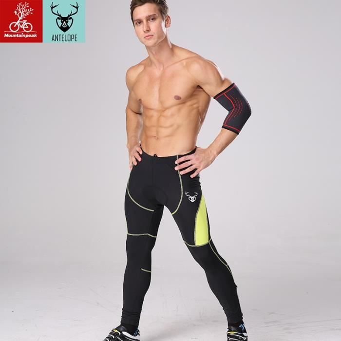 Santic Pantalon Cycliste Homme Hiver Pantalon Cyclisme Homme Long avec