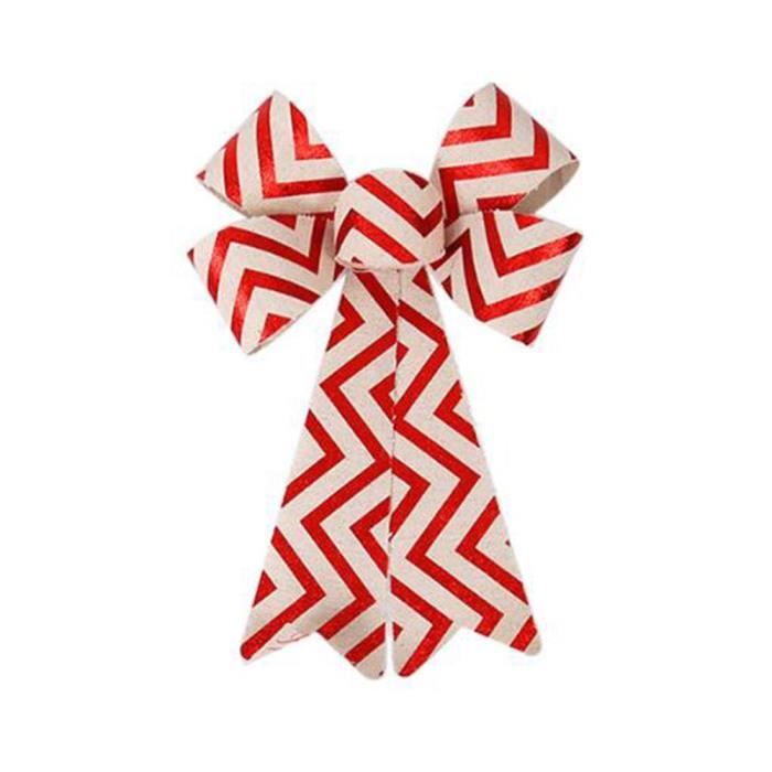 Grand Nœud De Noël En Velours – 180 Cm (70,8 Pouces) – Décoration Pour Sommet De Sapin, Mur, Cheminée – Célébrations De Noël