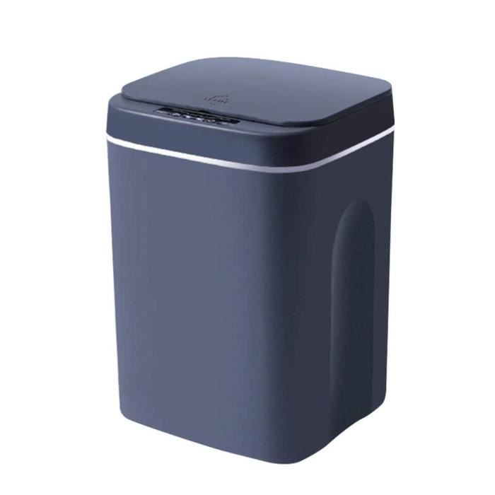 Tower T80904RW Poubelle Automatique 58 L Blanc Et Or Rose – Capteur Mouvement Sans Contact Pour Cuisine Élégante