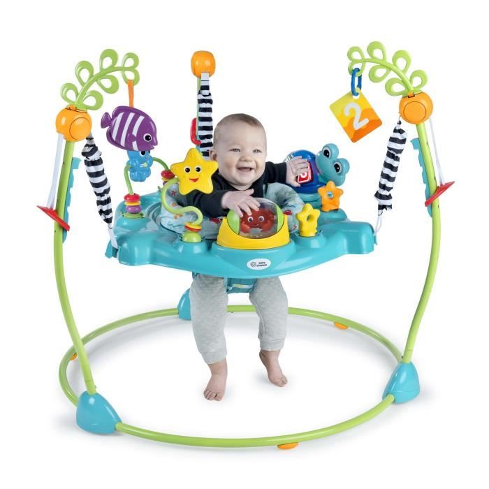 BABY EINSTEIN Ocean Explorers Curiosity Cove aire d'éveil éducative 2 en 1 et jouet au sol, poids ma