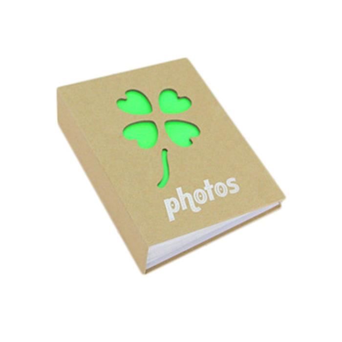 DE MARKT AlbumPhoto AlbumSouvenir en Kraft DIY Rétro 6 Pouces pour