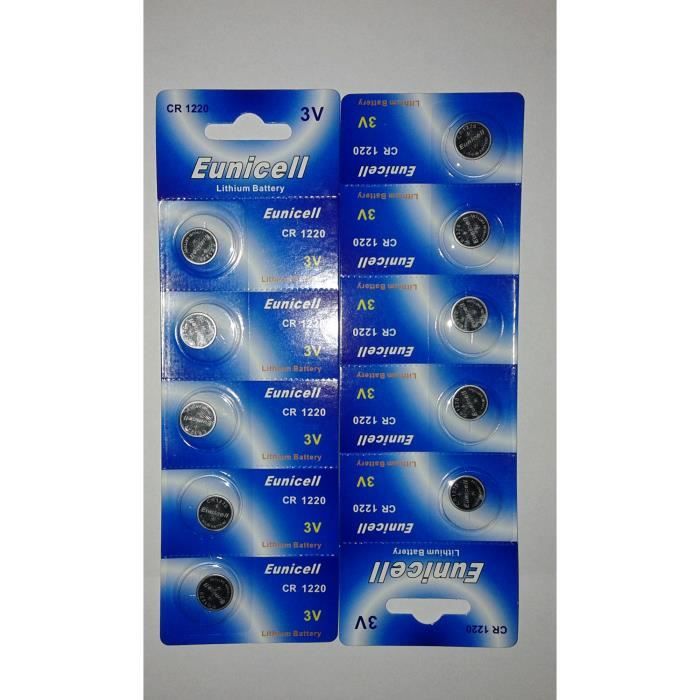 1220 DURACELL CR1220 LITIO Batteria A Bottone CR 1220 BR SB-T13 - Foto 6