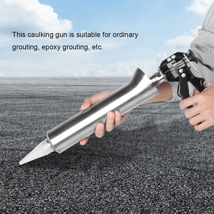 Fafeicy Pistolet De Scellement En Acier Inoxydable Pour Le Carrelage fafeicy-pistolet-de-scellement-en-acier-inoxydable-pour-le-carrelage
