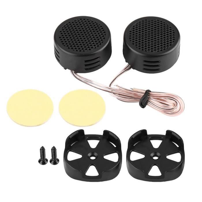 Noir 12V 500W Mini Haut-parleur De Voiture Haut-parleur Audio