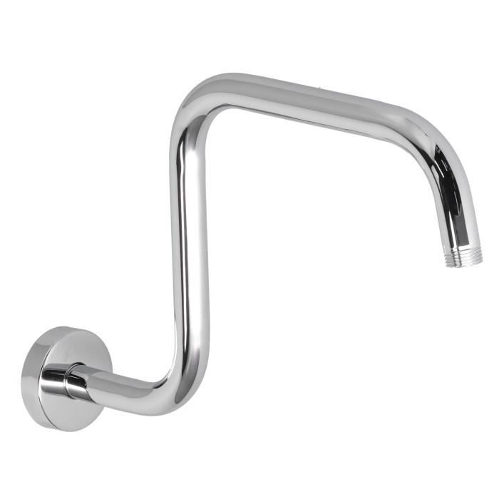 GOTOTOP Shower Arm Pipe, High Hardness Easy Installation Wall Mounted