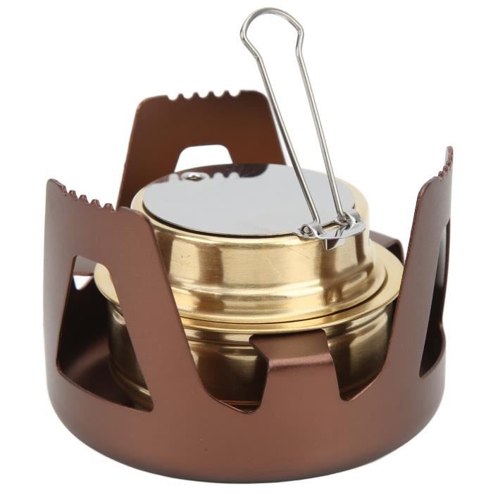 Whelsara Mini réchaud à gaz portable pour camping et randonnée avec