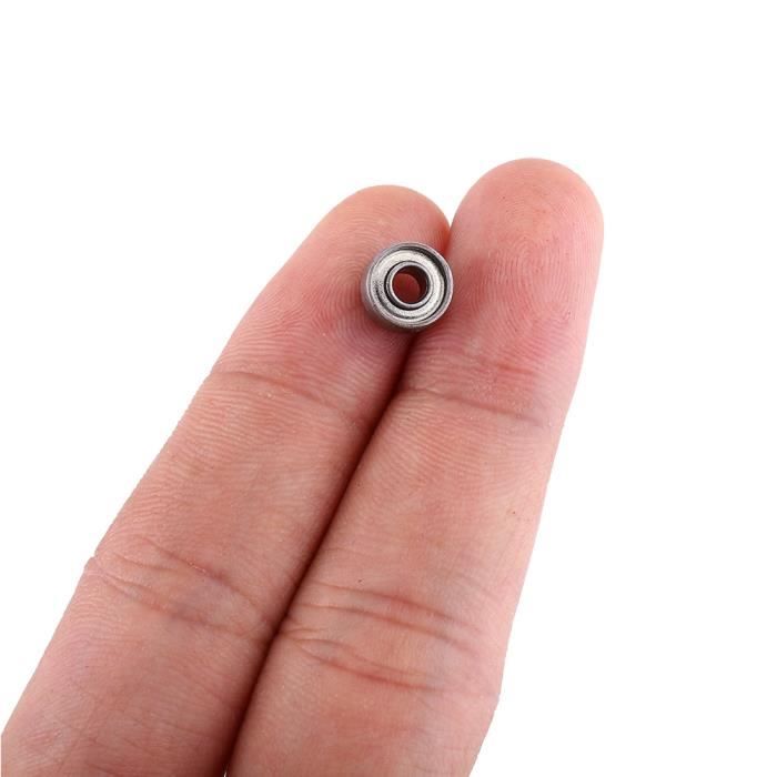 TMISHION Roulement à Billes à Gorge Profonde 10 Pièces Roulement à