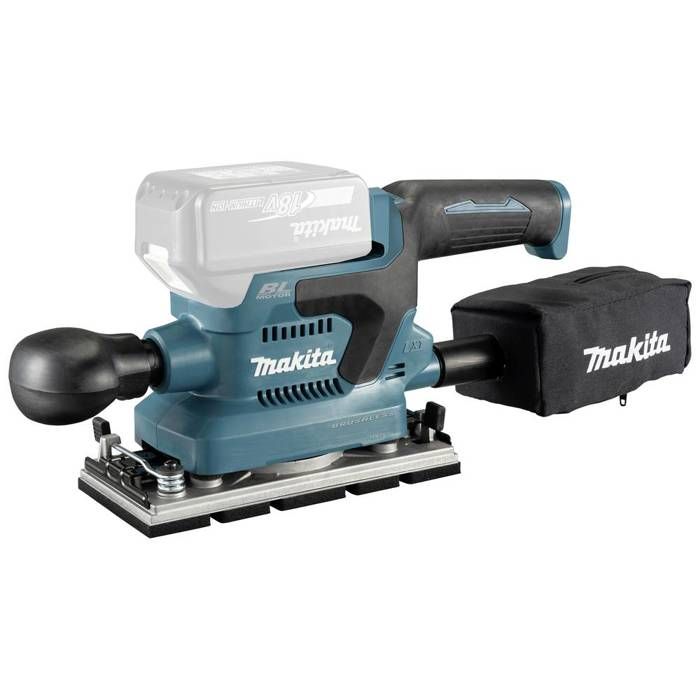 Makita DBO382Z Ponceuse vibrante sans fil sans batterie sans chargeur 18 V Nombre d’accus fournis 0