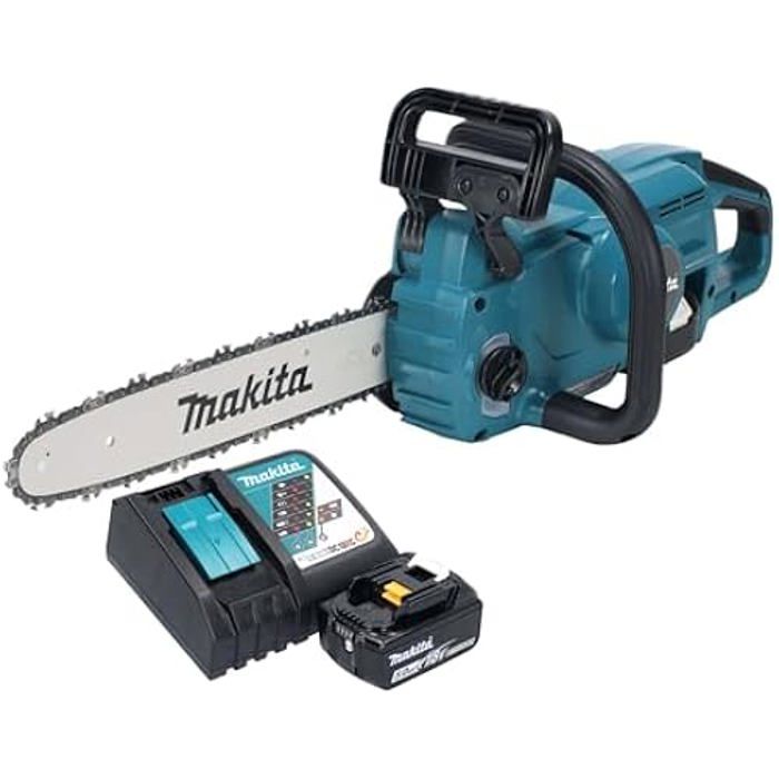 Tronçonneuse sans fil MAKITA DUC357RTX3 18V Moteur brushless 35 cm