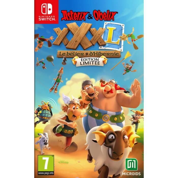 Asterix & Obelix Le Bélier D'hibernie Collector Jeu SWITCH