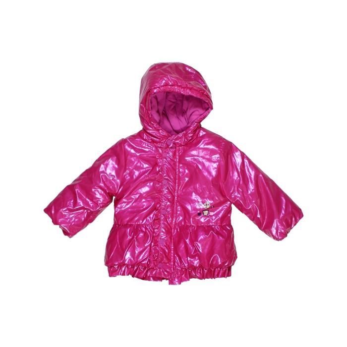 Parka Bebe Fille P Tit Bisou Rose Hiver 9927 Rose Cdiscount Pret A Porter