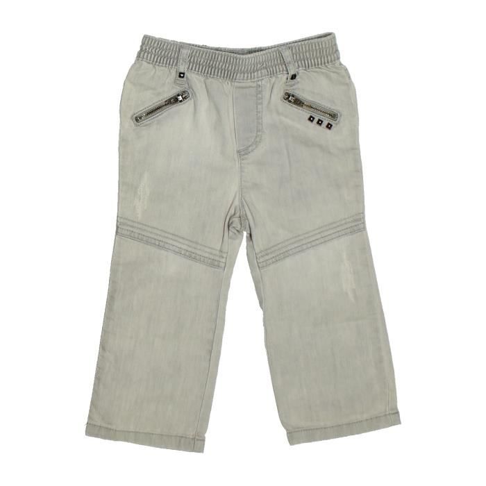 Jean Bebe Fille Ikks 18 Mois Gris Hiver Vetement Bebe Gris Achat Vente Jeans Cdiscount