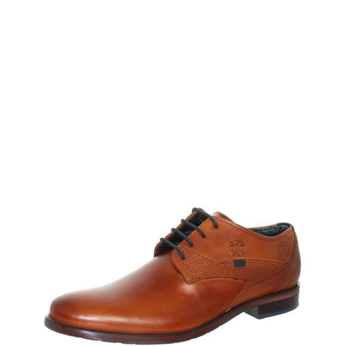 chaussure bugatti cognac