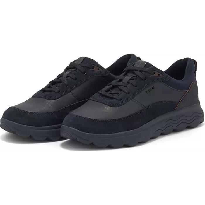 Geox Baskets Geox Spherica - GEOX - Homme - Navy - Plat - Lacets - Synthétique