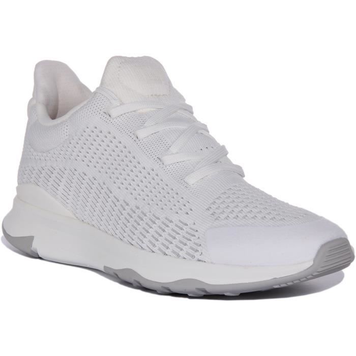FitFlop FitFlop Vitamin FFX Baskets à lacets en tricot extensible pour femmes en blanc (Blanc 39)