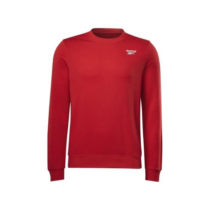 Sweat-shirt Reebok Ri Ft Left Chest Homme IL4041-100070686 T:XL C:ROUGE