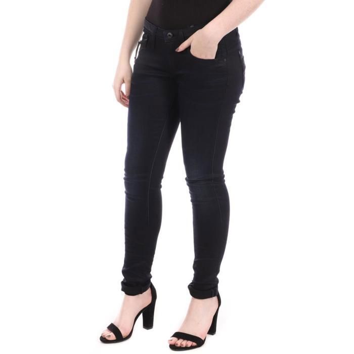 Jean effet hotsell ciré femme