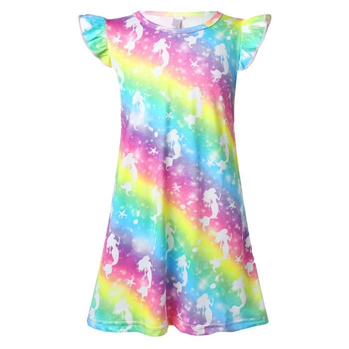 Robe De Nuit Enfant Gymboree - Slumber Party - Fille 7-8 Ans - Violette - NEUVE
