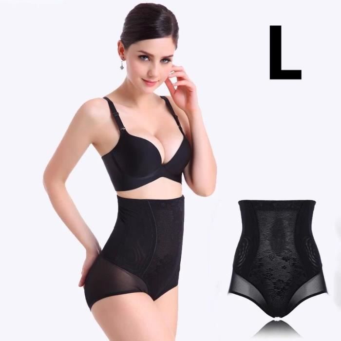 Culotte Gainante Femme Haute - Corset Minceur Ventre Plat, Respirant Et élastique Pour Un Effet Modelant Confortable