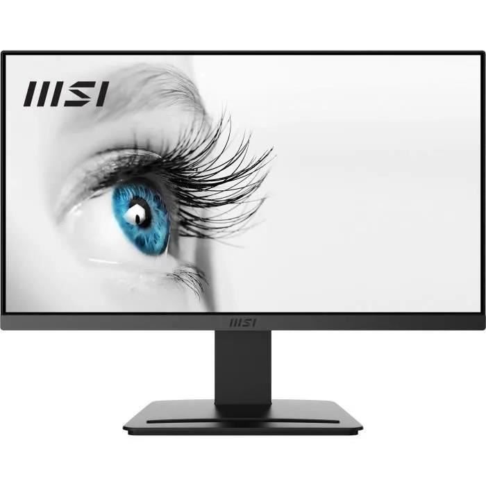 Ecran PC MSI PRO MP223 21 45 VA FHD 1ms 100Hz 1 x HDMI 1 x D Sub 1 x DC Jack