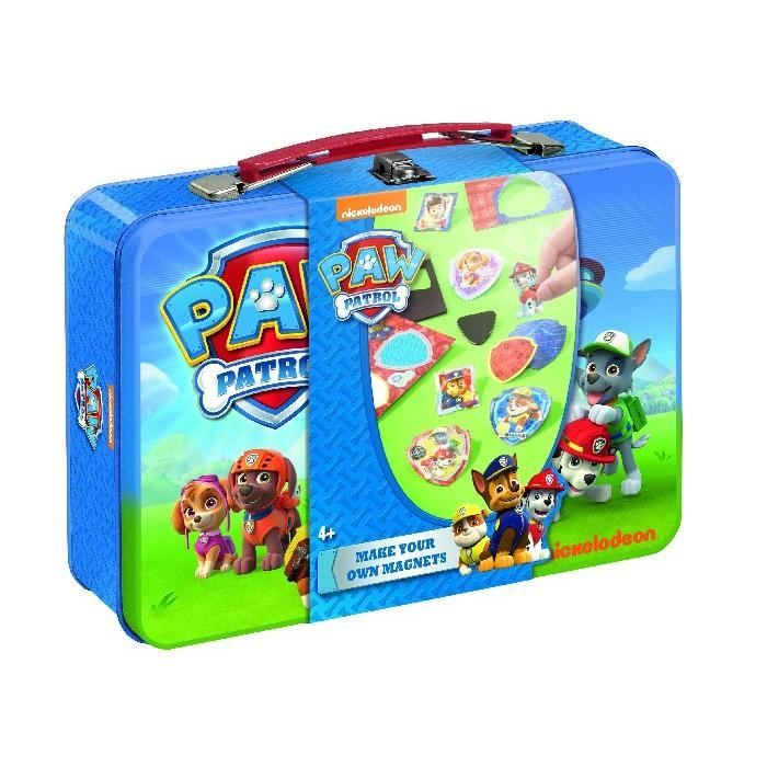 Pat Patrouille  Valise Set de Création de Magnets  Cdiscount Beaux