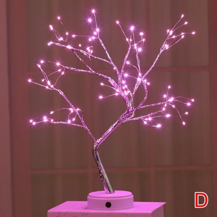 Arbre lumineux LED, LED Lampe de Table 3D décoration pour Maison