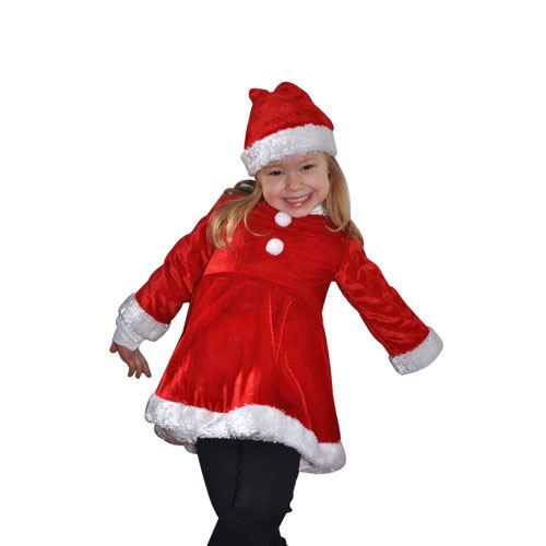 Déguisement Mère Noël velours 2 pièces fille Cdiscount Jeux Jouets