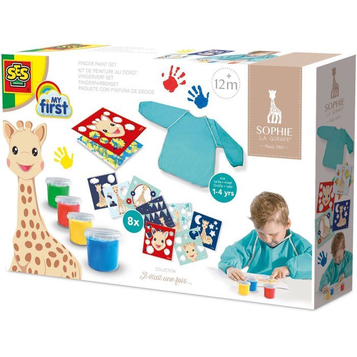 SES Creative My First - mon premier kit de peinture à doigts pas cher