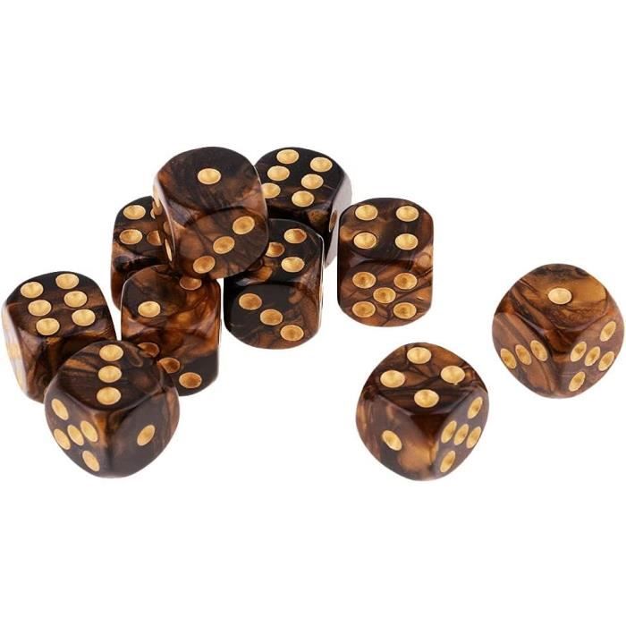 D6 Galaxie | 10 Dés à 6 Faces pour Jouer dans les Étoiles D6 Galaxie | 10 Dés à 6 Faces pour Jouer dans les Étoiles