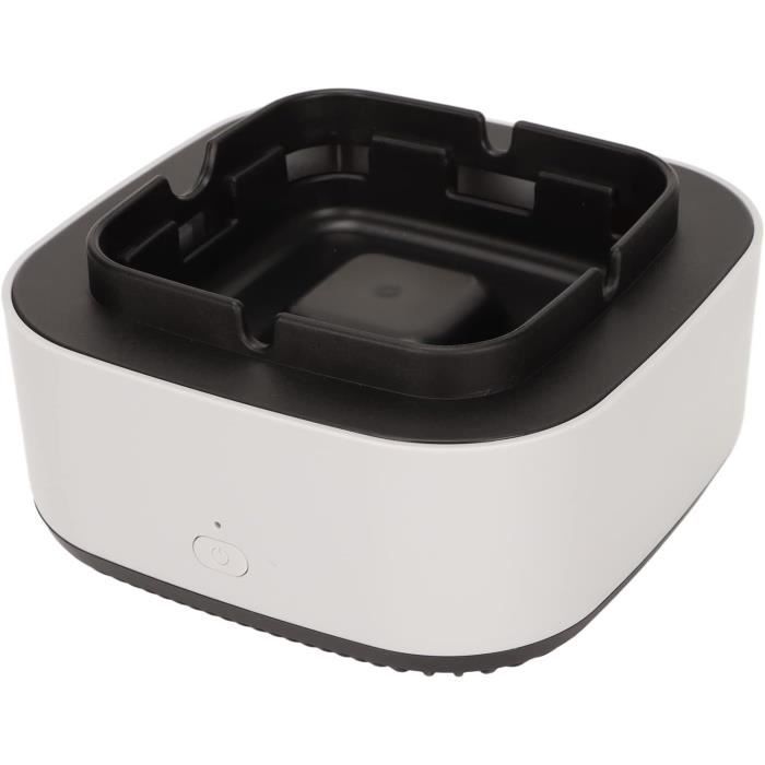 Cendrier Sans Fumée Intelligent Rechargeable USB - 2 En 1 : Cendrier + Purificateur D'air | Portable Pour Maison, Bureau, Voiture